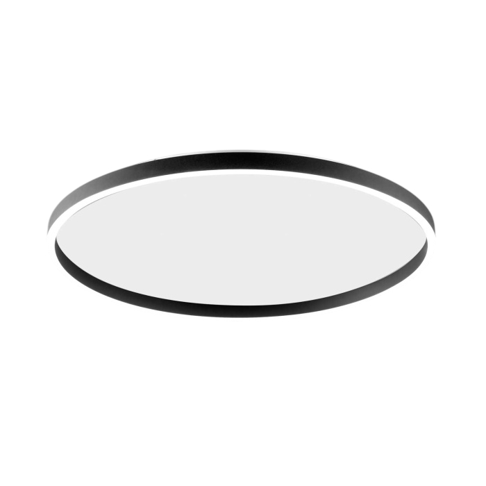 Plafoniera LED nera dir/ind.
