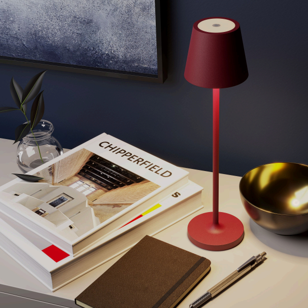 Akku Tischleuchte 1,5W Anthrazit