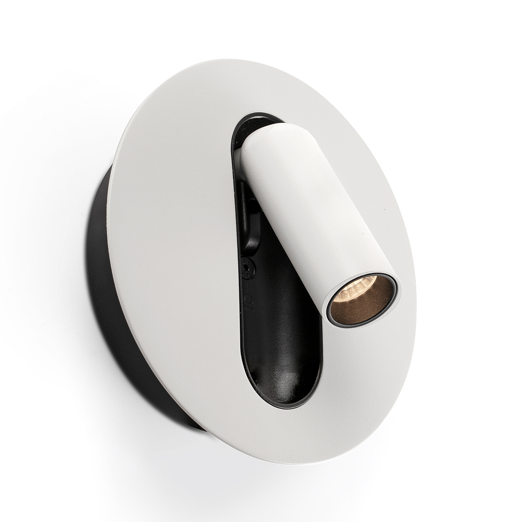 Leseleuchte Aufbau/Einbau Weiß LED