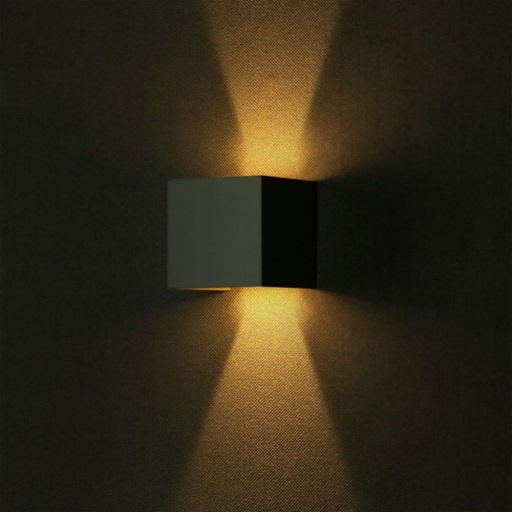 Applique LED IP65 grigia dir/ind. 11W 3000K