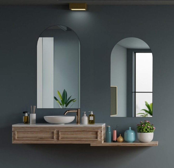 Specchio con cornice – senza illuminazione