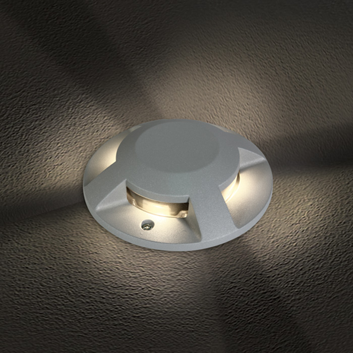 struttura da pavimento LED 4 fiamme