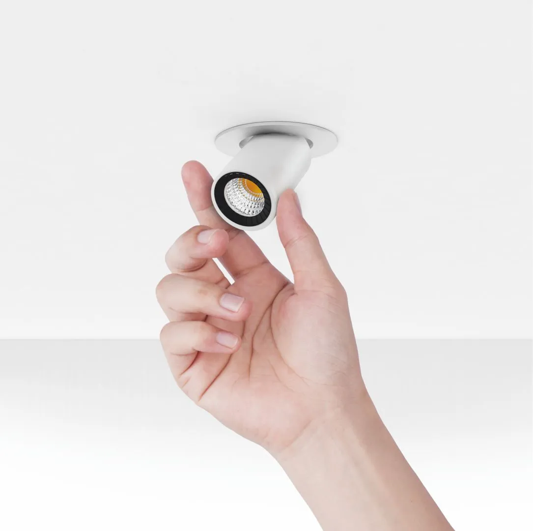 LED Einbau Mini ausziehbar weiß CCT