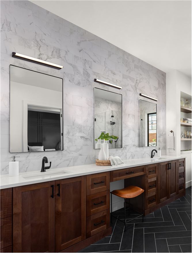 Spiegelleuchte LED 60cm 3000K IP44