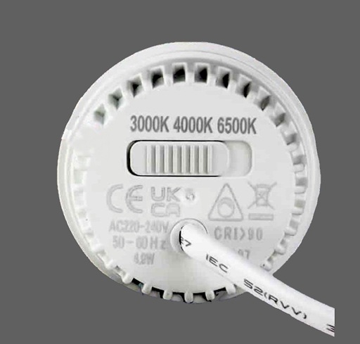Modulo LED 4,9W 500lm CCT 65° dimmerabile