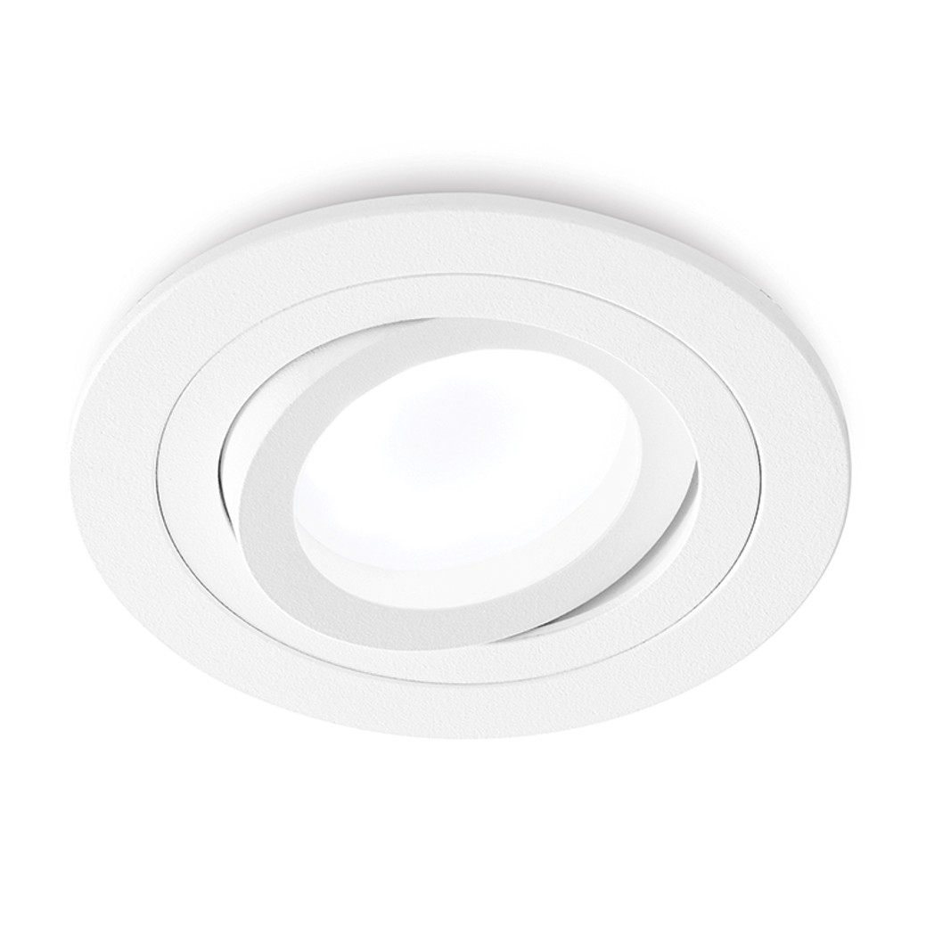 Faretto da incasso GU10 Ø93 bianco