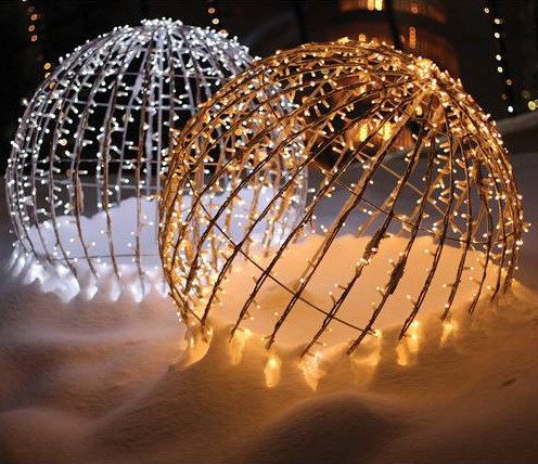 Sfera luminosa LED IP44 flash