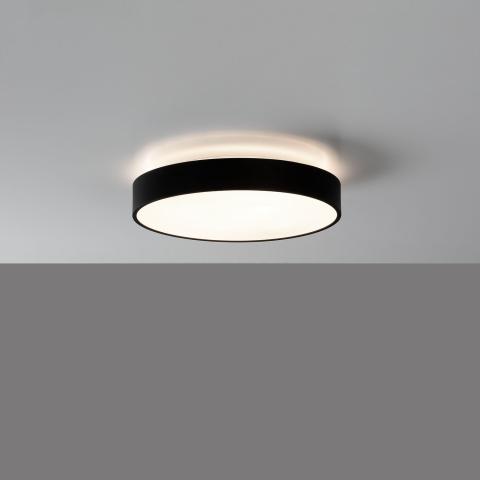 Plafoniera LED dir/ind. Ø40 nero