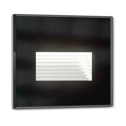 Wandeinbau LED Glas Schwarz IP66