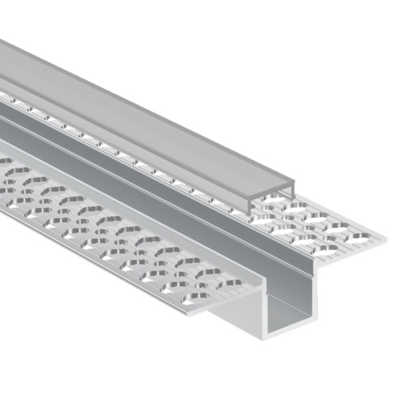 Profilo LED da incasso per cartongesso alluminio