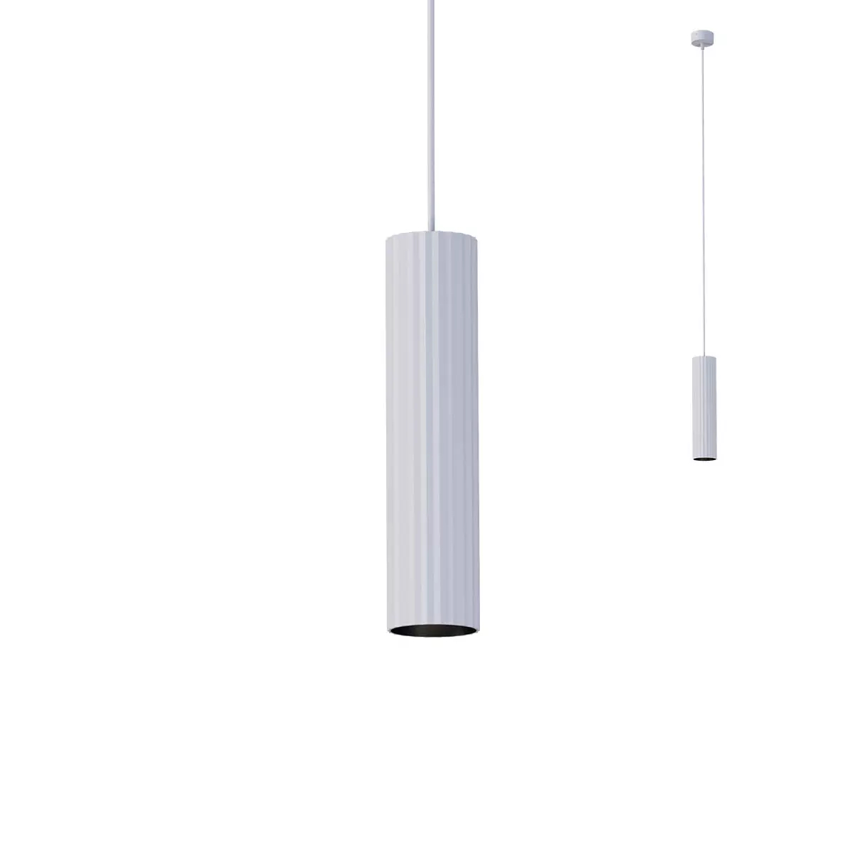 Lampada a sospensione GU10 bianco