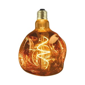 LED E27 Decor Rame 4W G125 2200K dimmerabile