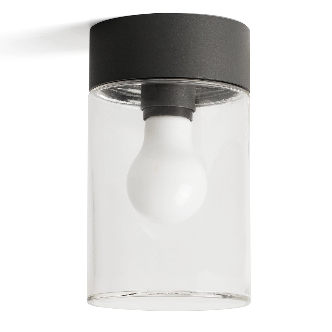 Deckenleuchte IP65 E27 Transparent