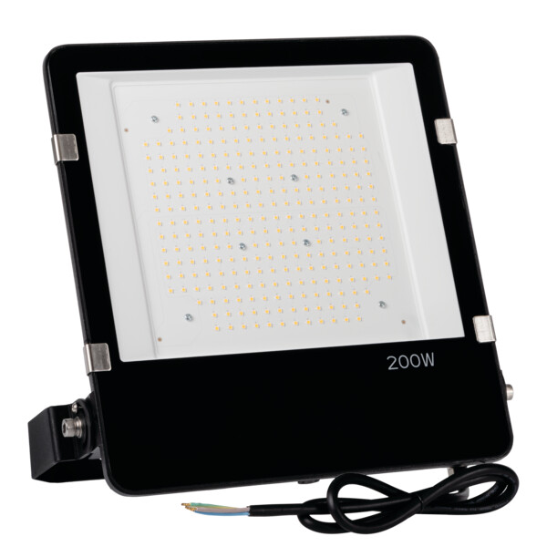 LED Strahler 200W 4000K schwarz