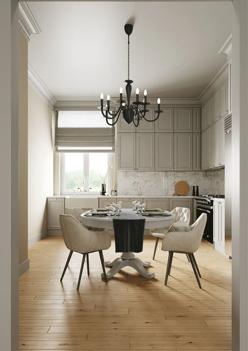 Lampadario Ø92 nero