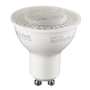 LED GU10 weiß 5,7W 3000K 110° dimmbar
