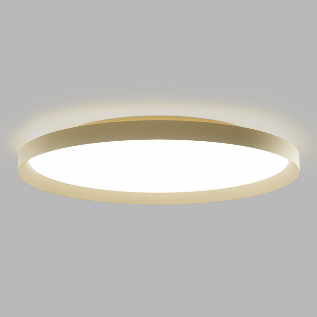 Plafoniera LED diretta/indiretta CCT oro