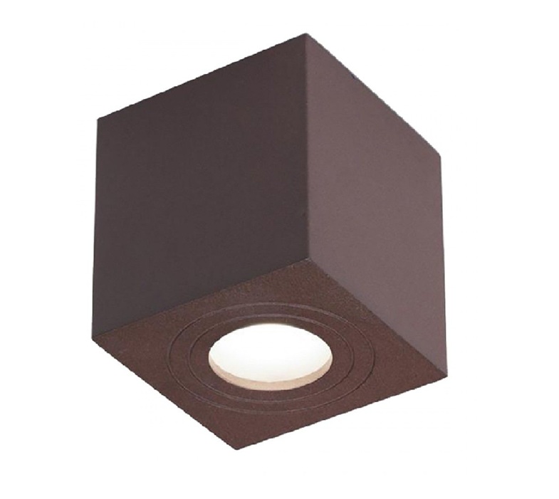 faretto da superficie GU10 IP65 marrone