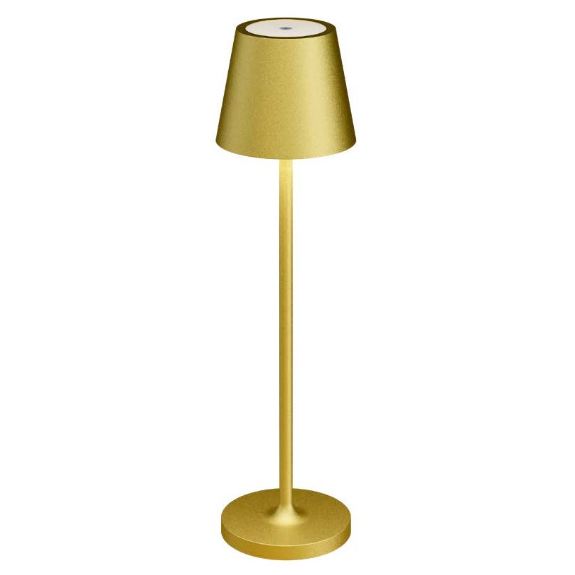Lampada da tavolo a batteria 1,5 W oro