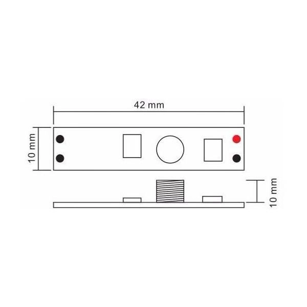 Schaltermodul für LED-Profil