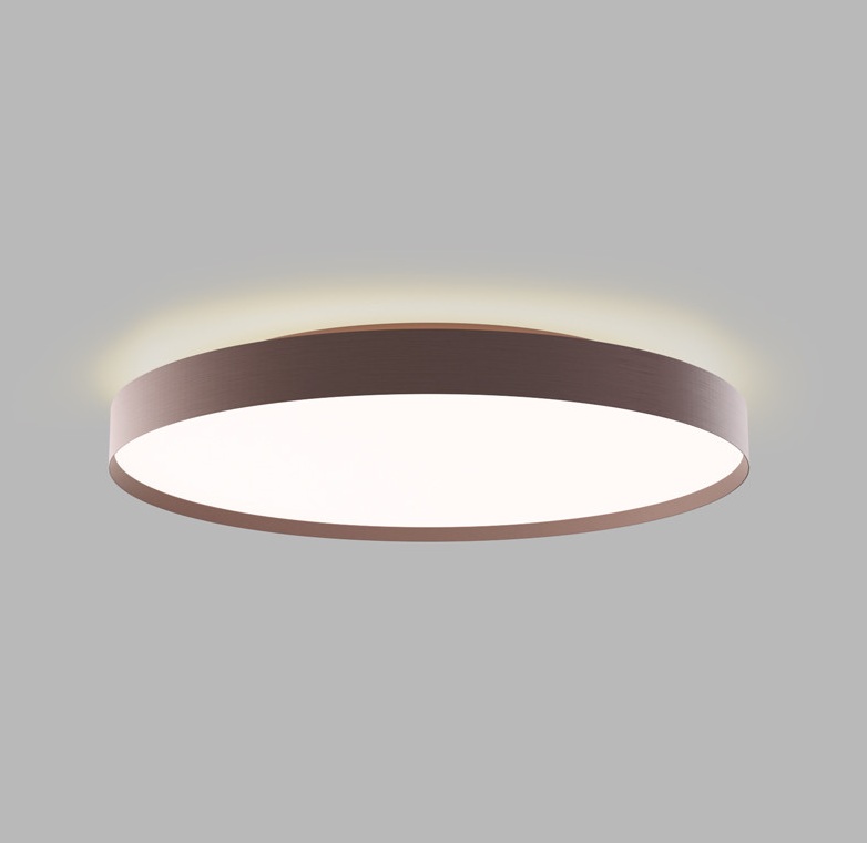 Deckenleuchte LED dir/ind. Kaffeebraun