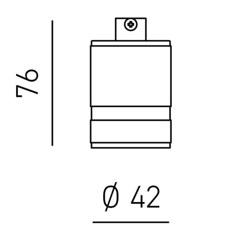 Portalampada E27 nera