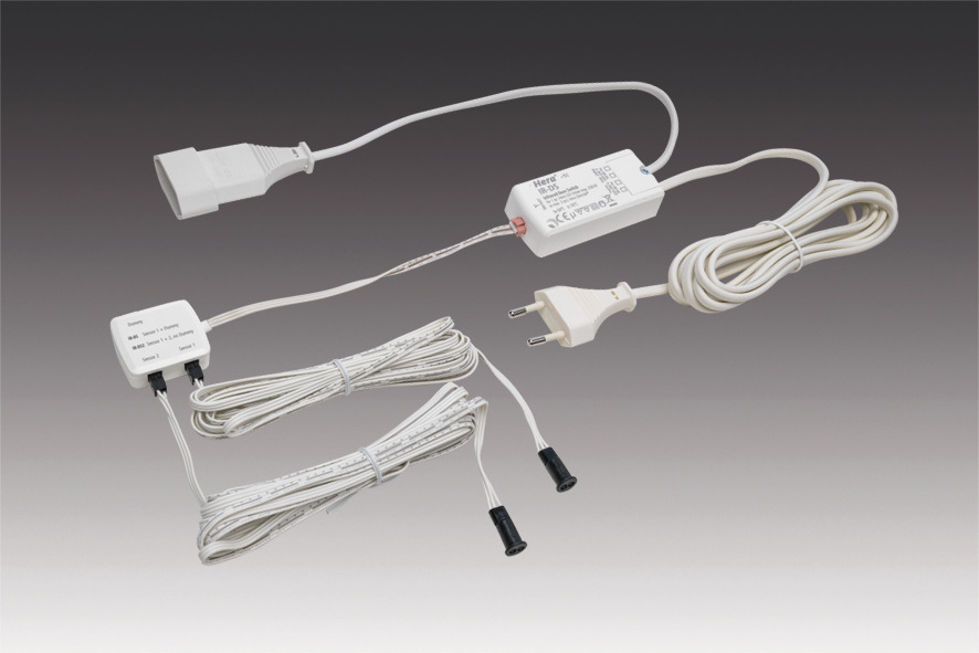 Sensore porta IR installazione 2 vie - sistema plug-in 24V Sensore porta IR installazione 2 vie - sistema plug-in 24V