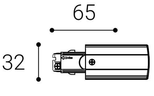 alimentazione destra nero 3PH