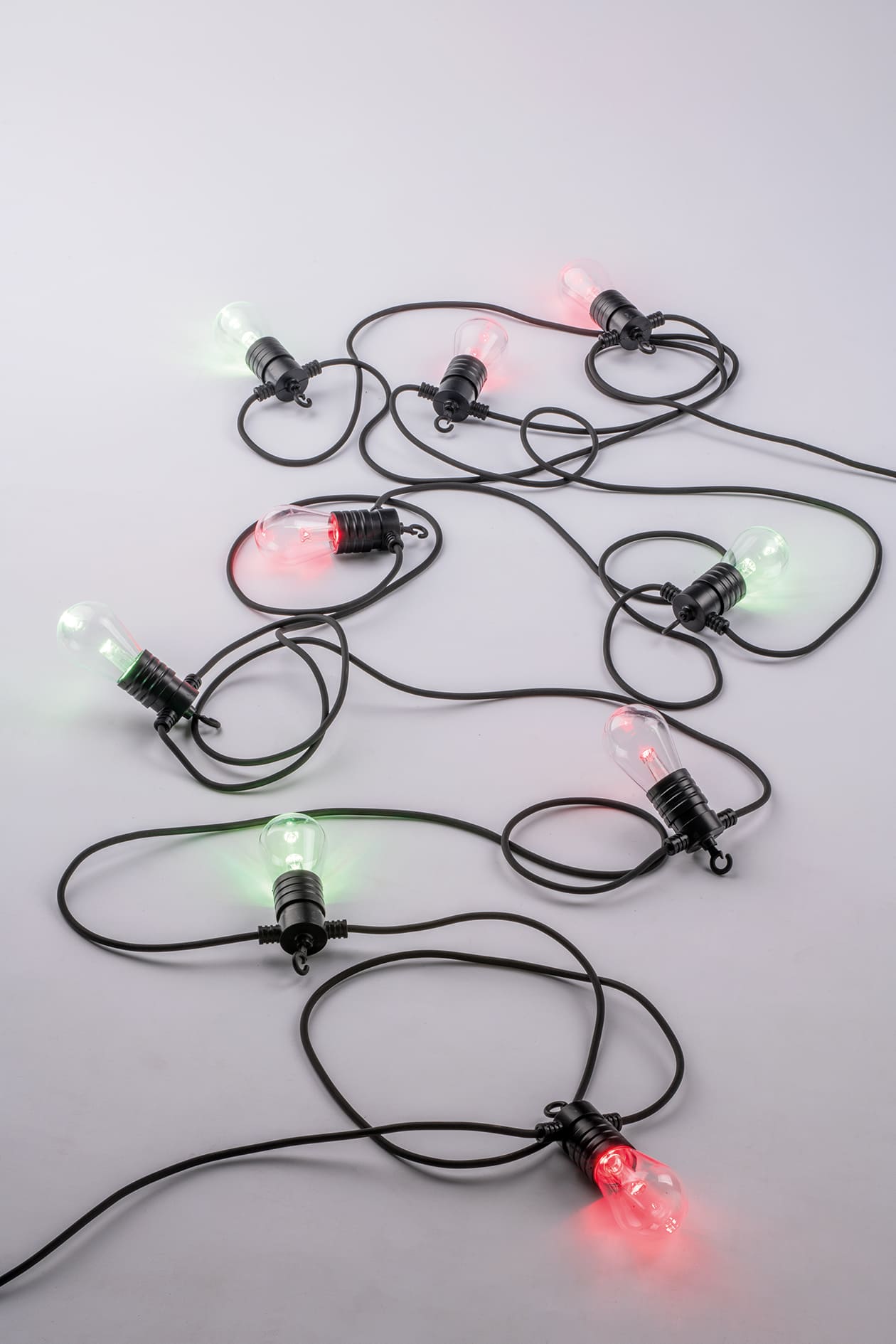Catena luminosa a LED 10m RBW+WW