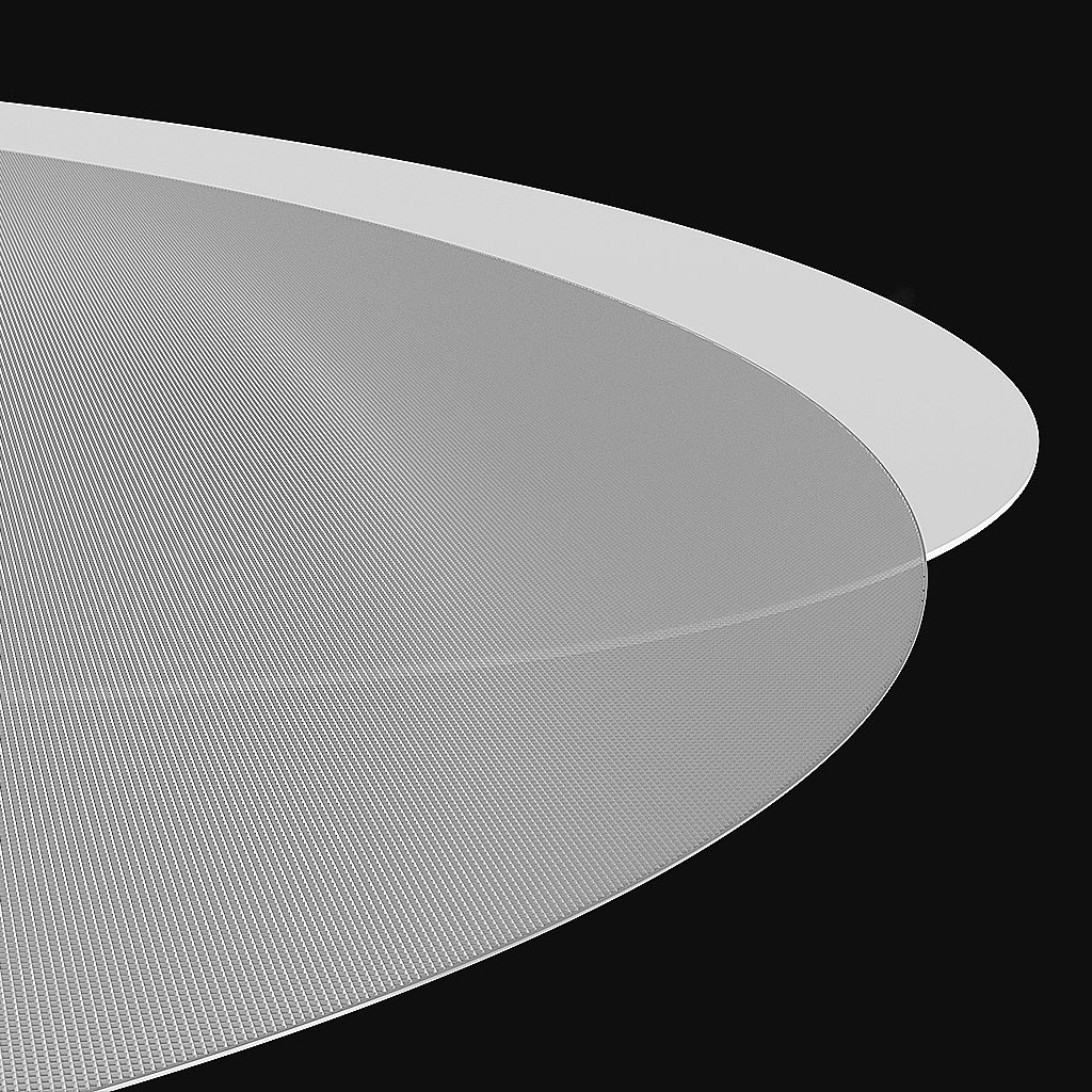 Diffusor Microprismatisch zu Deckenleuchte