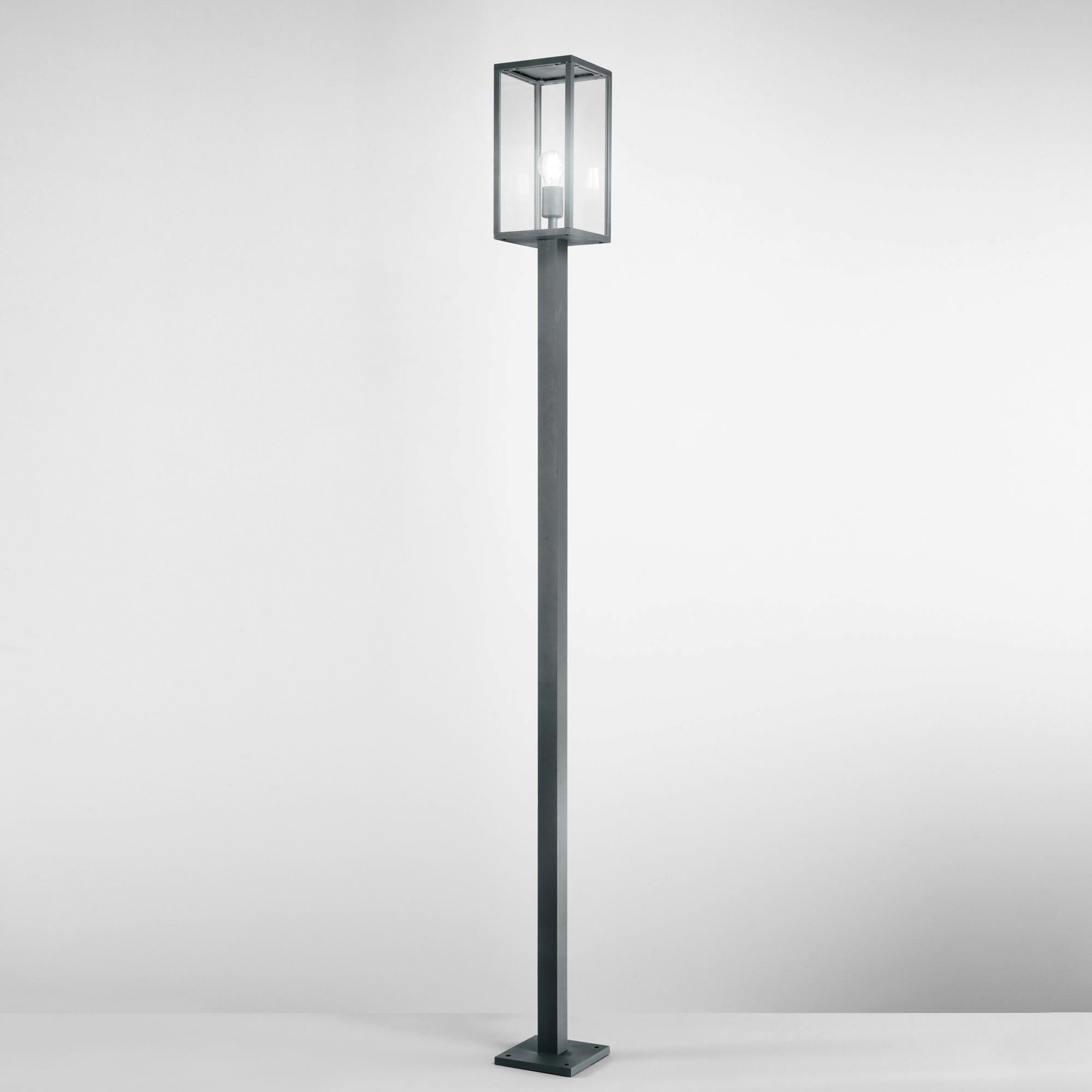 Paletto luminoso E27 200cm antracite