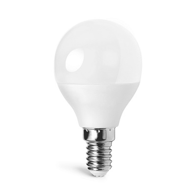 LED E14 G45 Miniglobo opale 5W 3000K