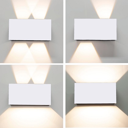 Applique LED IP54 bianco