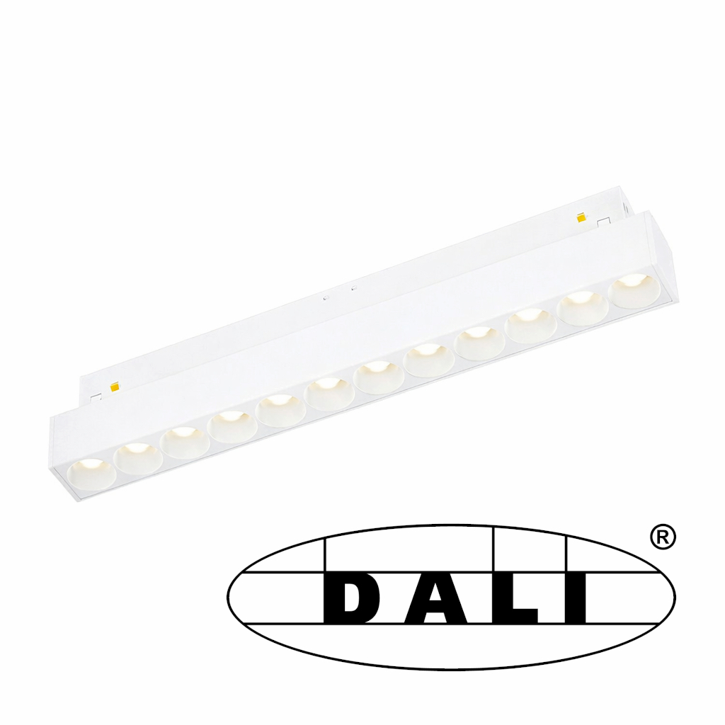48V-Apparecchio lineare LED bianco