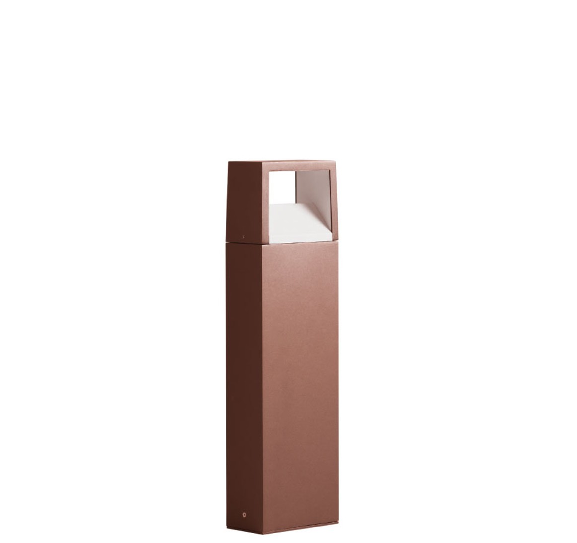 Paletto luminoso 50cm corten CCT