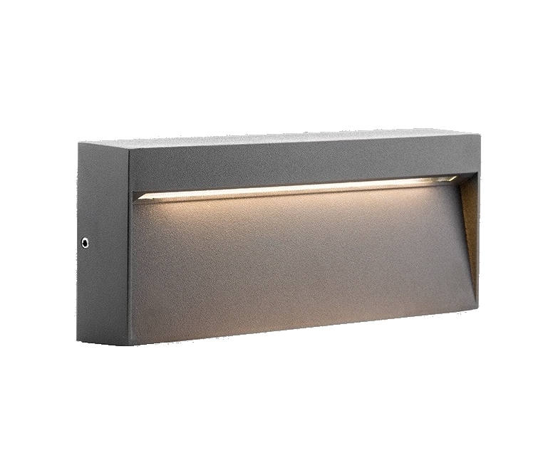 Applique LED IP54 antracite 20cm