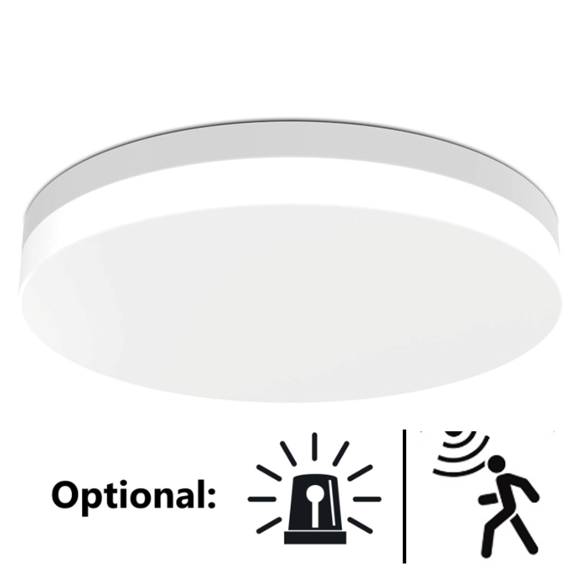 Plafoniera LED IP54 CCT