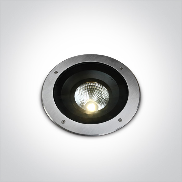 Faretto LED da incasso a pavimento Ø270mm orientabile