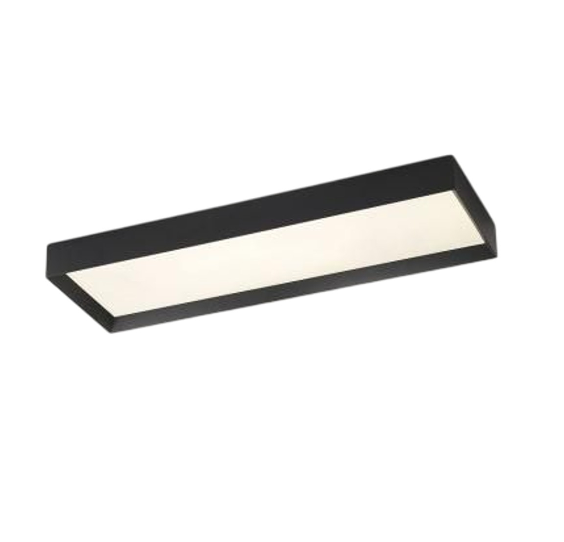 Plafoniera LED 90x30 nero 3000K