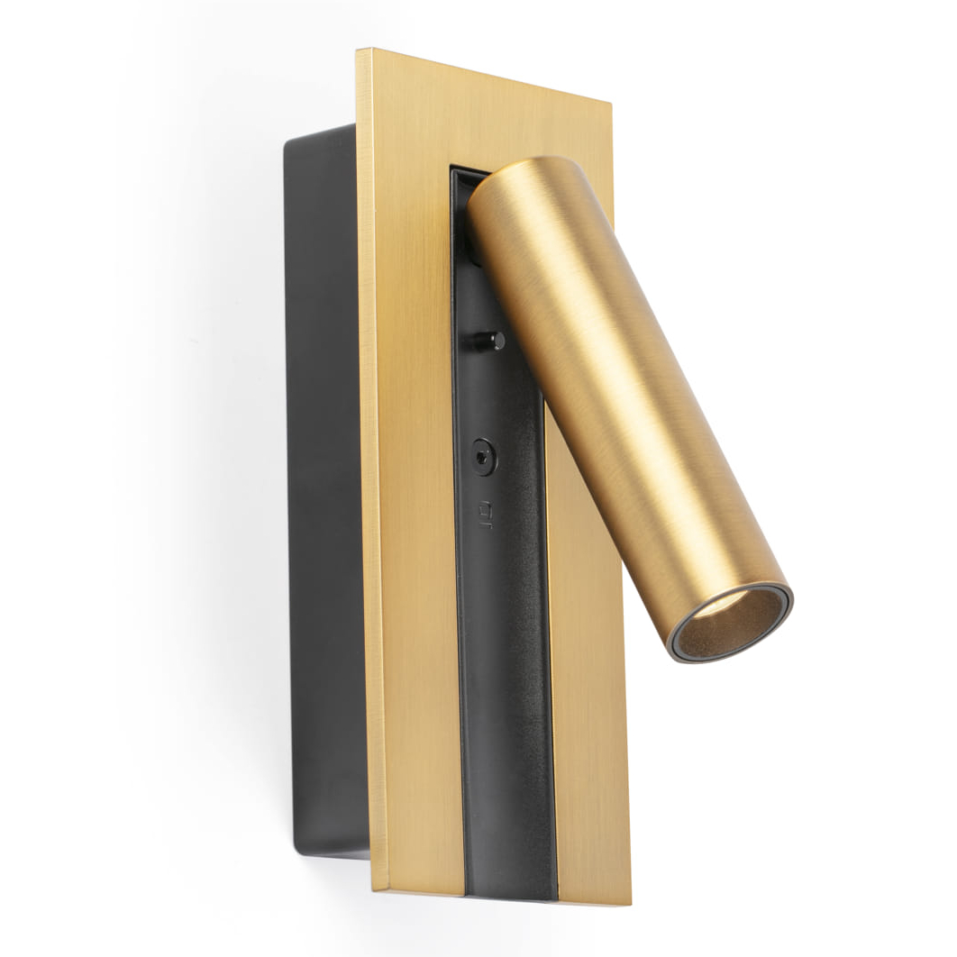 Leseleuchte Aufbau/Einbau Bronze LED