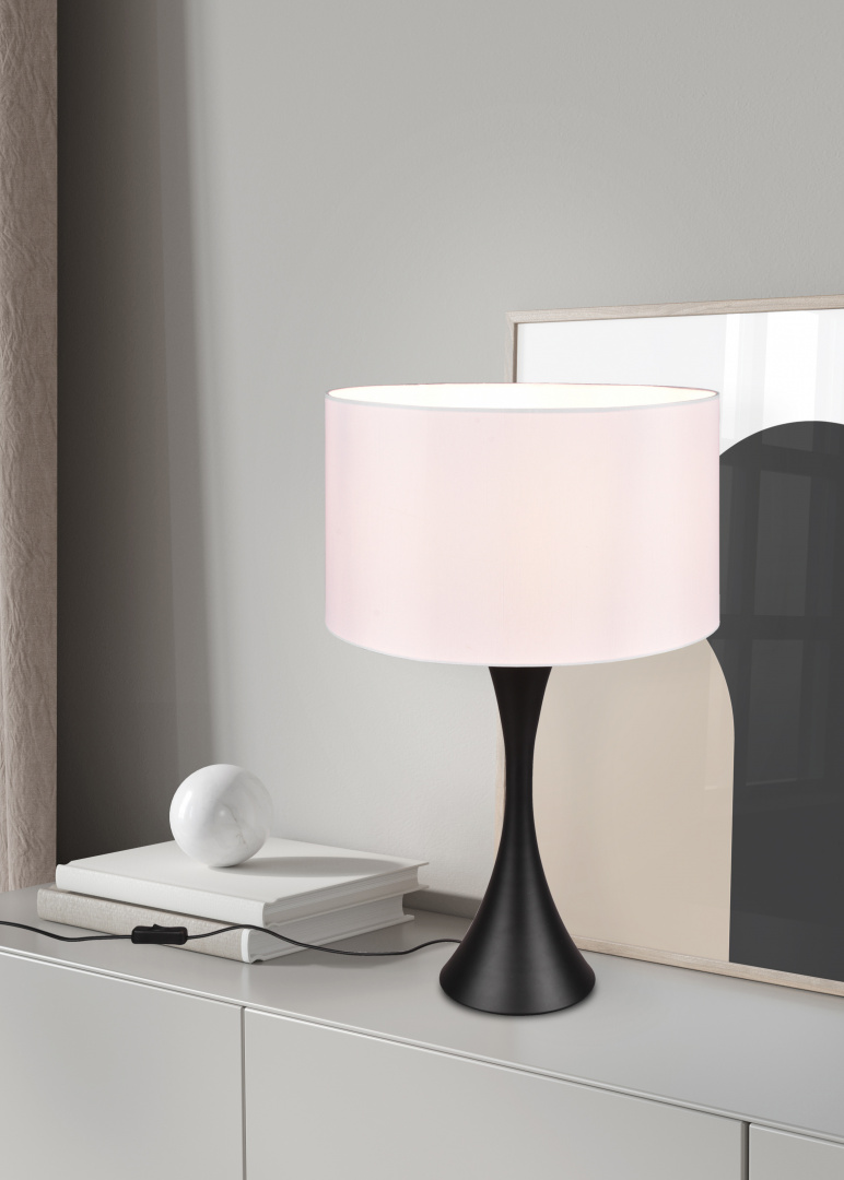 Lampada da tavolo Nero/Bianco Ø40cm E27