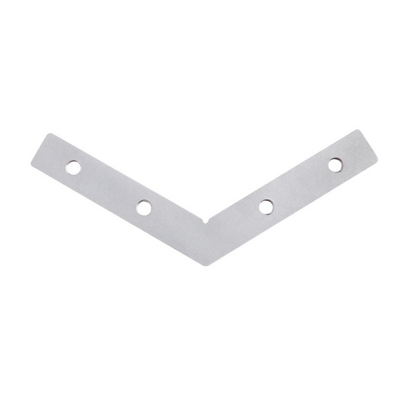 Connettore V per profilo 25x25
