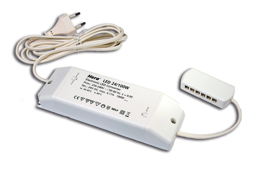 Driver LED 100W sistema plug-in 24V