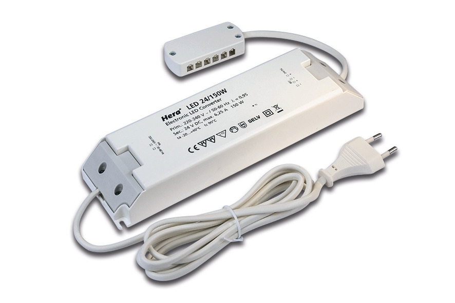 Driver LED 150W sistema plug-in 24V