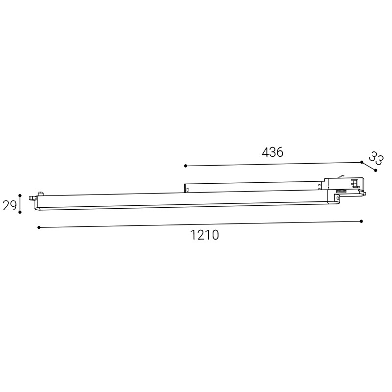 LED 3PH Linearleuchte CCT