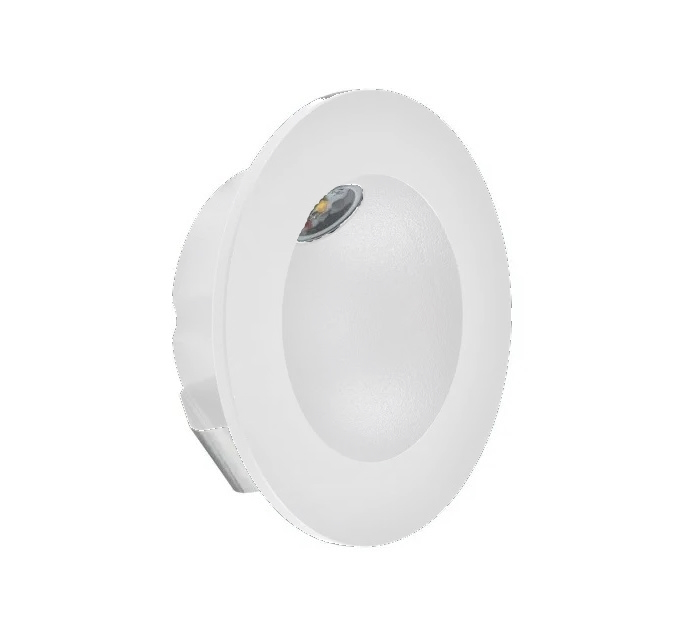 LED incasso parete bianco tondo IP54