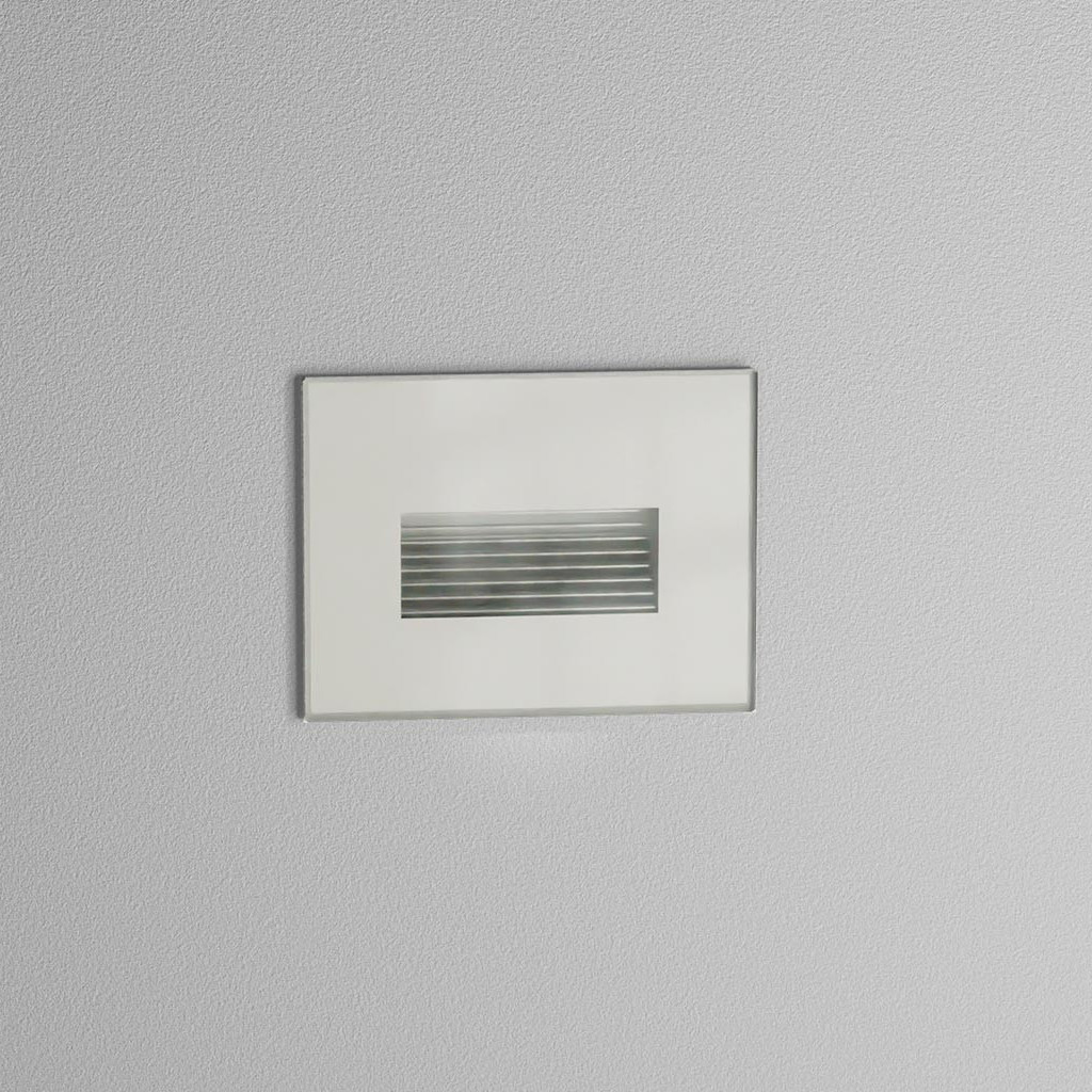Wandeinbau LED Glas Weiß IP66