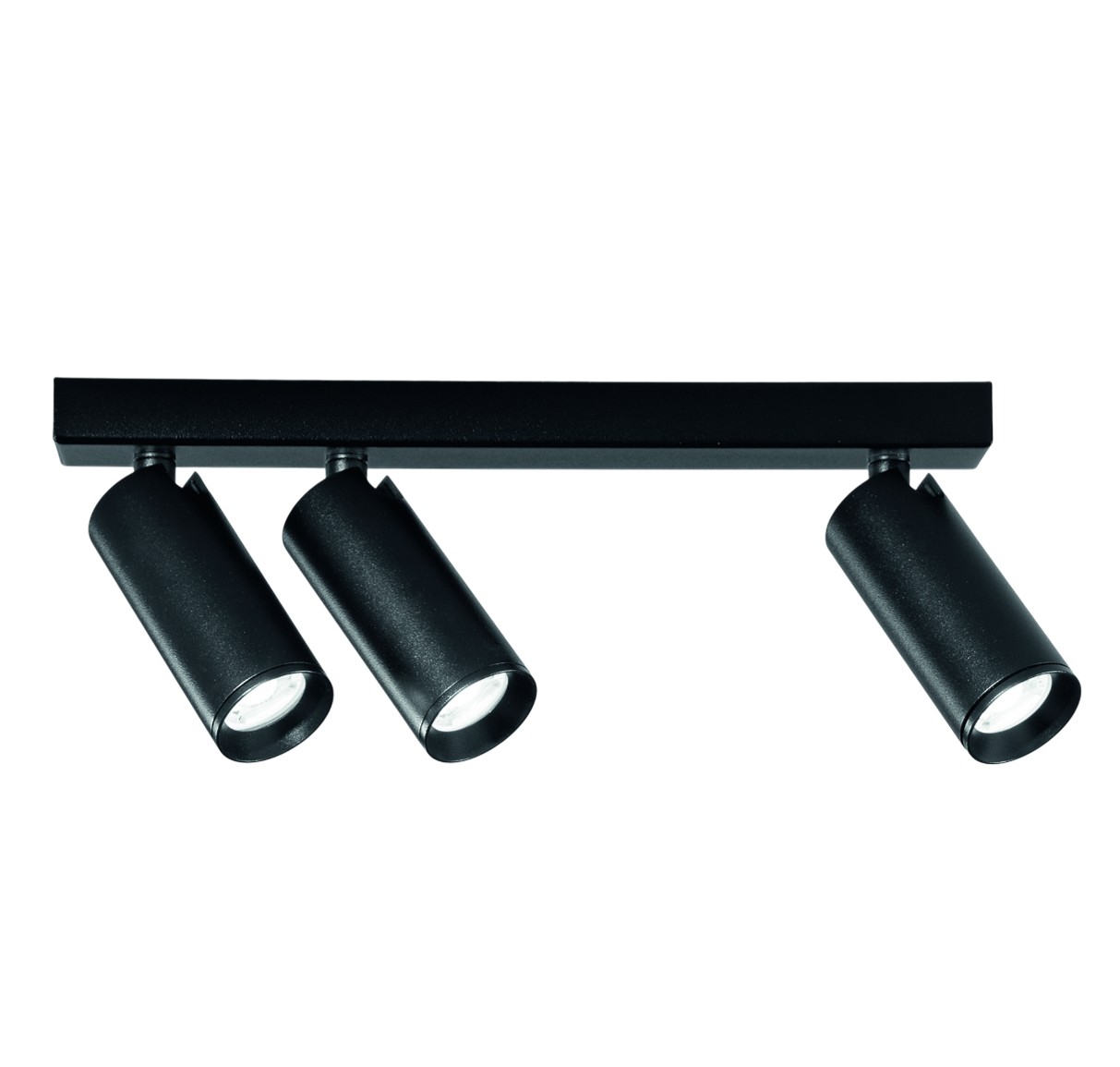 faretto 3xGU10 mini nero