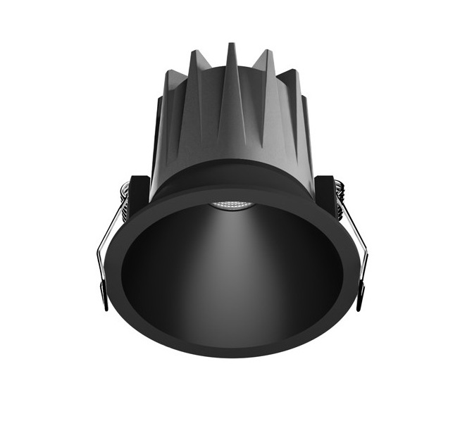LED Einbaustrahler Ø81mm Schwarz IP54