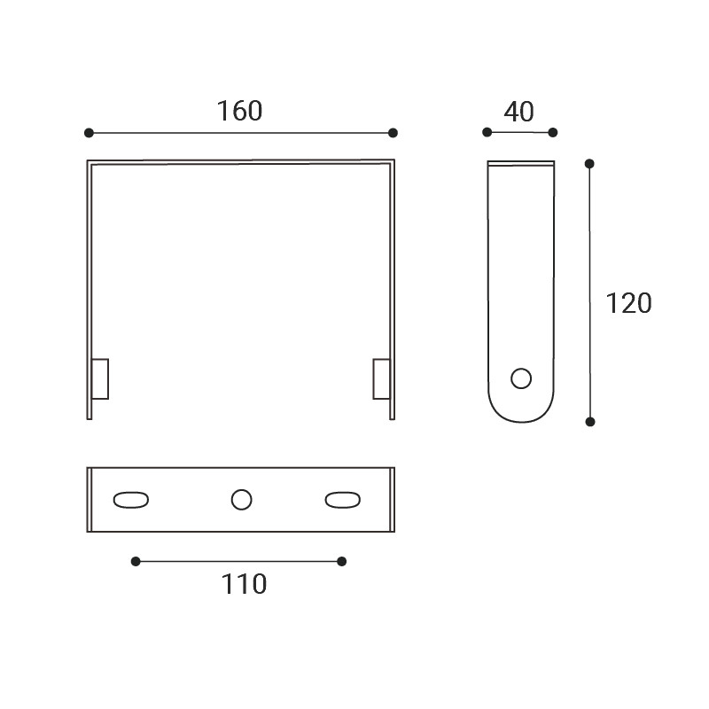 Staffa di montaggio High-Bay Pro